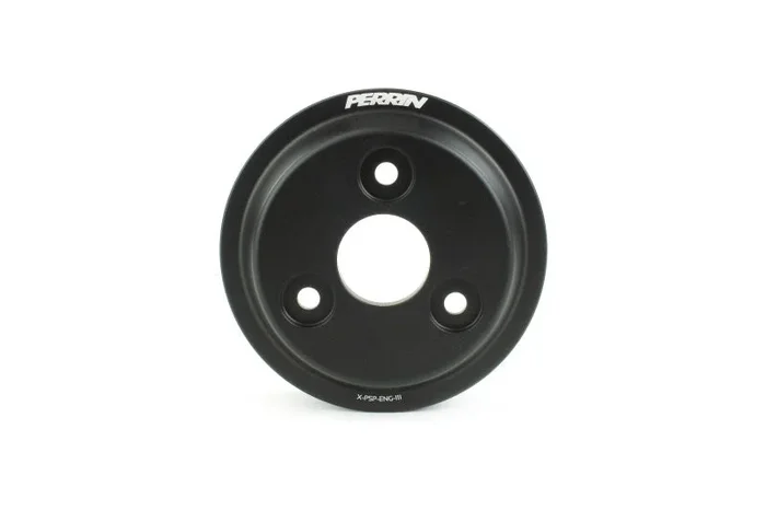 PERRIN 22-25 Subaru WRX / 21-25 Crosstrek / 20-25 LGT/OBXT/FXT Lightweight Water Pump Pulley – Black0.8 lb