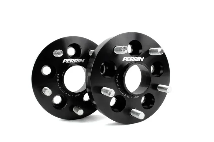 Perrin Wheel Adapter 25mm Bolt-On Type 5×100 to 5×114.3 w/ 56mm Hub (Set of 2)