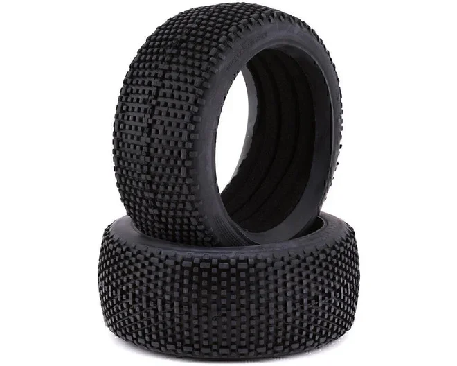 Plus 1/8 Buggy Tires W/Closed Cell Inserts (2) (Medium)
