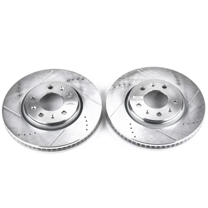 Power Stop 03-05 Cadillac CTS Front Evolution Drilled & Slotted Rotors – Pair