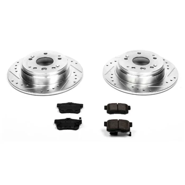 Power Stop 04-08 Acura TL Rear Z23 Evolution Sport Brake Kit22.5 lb