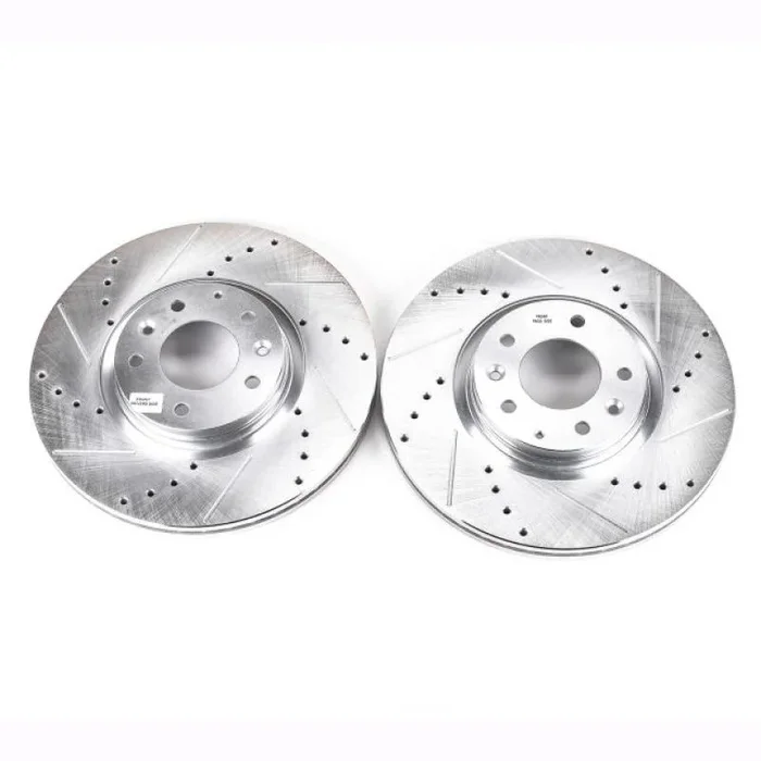 Power Stop 06-07 Mazda 6 Front Evolution Drilled & Slotted Rotors – Pair