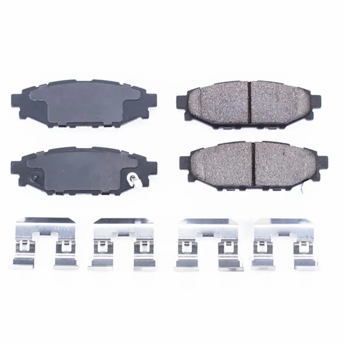 Power Stop 13-16 Subaru BRZ Rear Z17 Evolution Ceramic Brake Pads w/Hardware1.8 lb