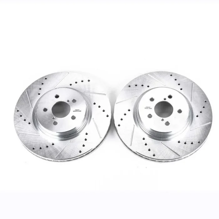 Power Stop 14-18 Subaru Forester Front Evolution Drilled & Slotted Rotors – Pair
