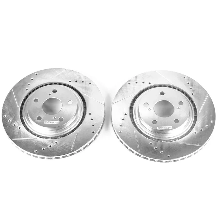 Power Stop 15-17 Lexus NX200t Front Evolution Drilled & Slotted Rotors – Pair42.0 lb