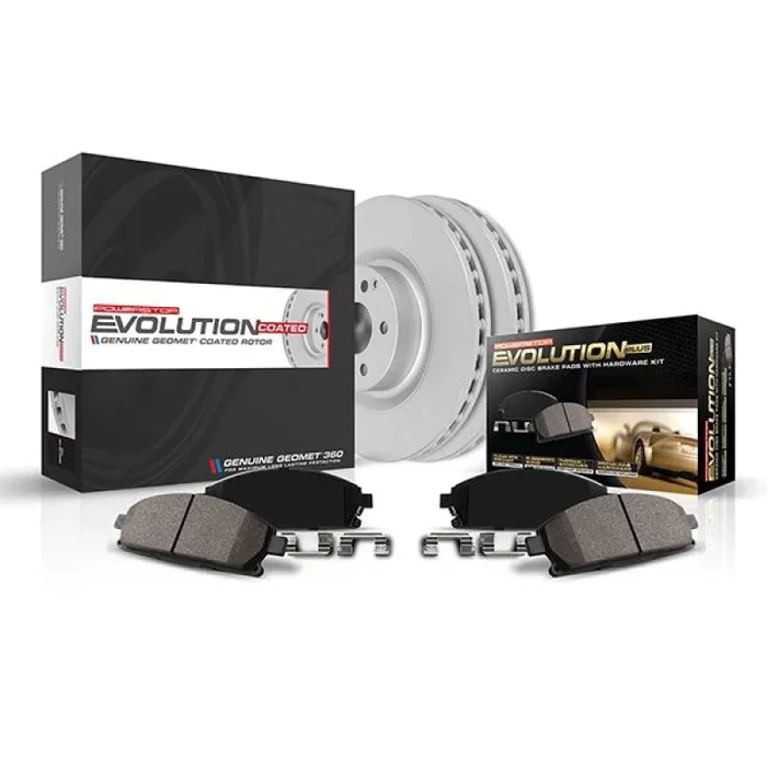 Power Stop 18-20 Subaru WRX STI Front Z17 Coated Brake Kit59.1 lb