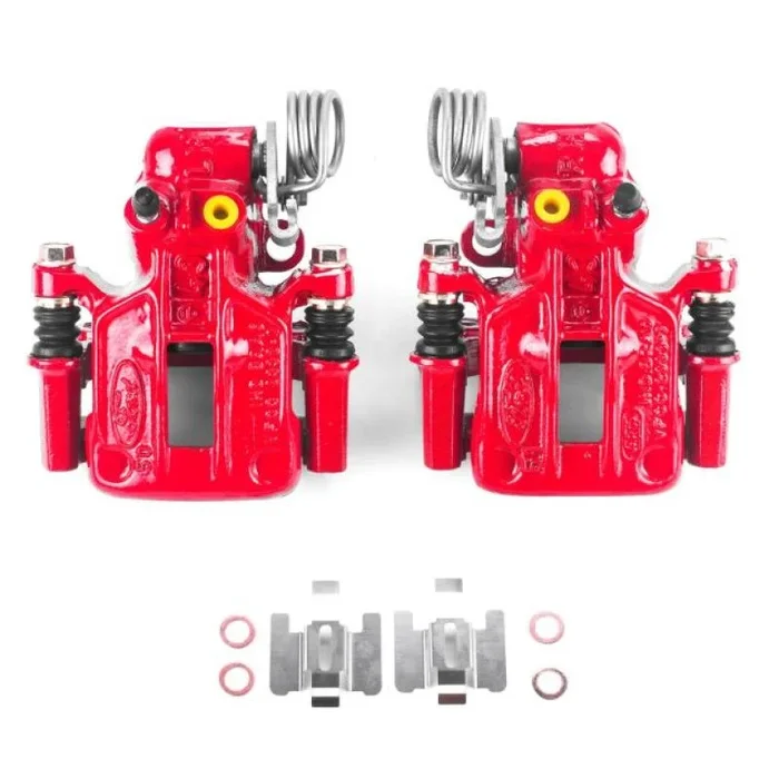Power Stop 93-07 Ford Taurus Rear Red Calipers w/Brackets – Pair
