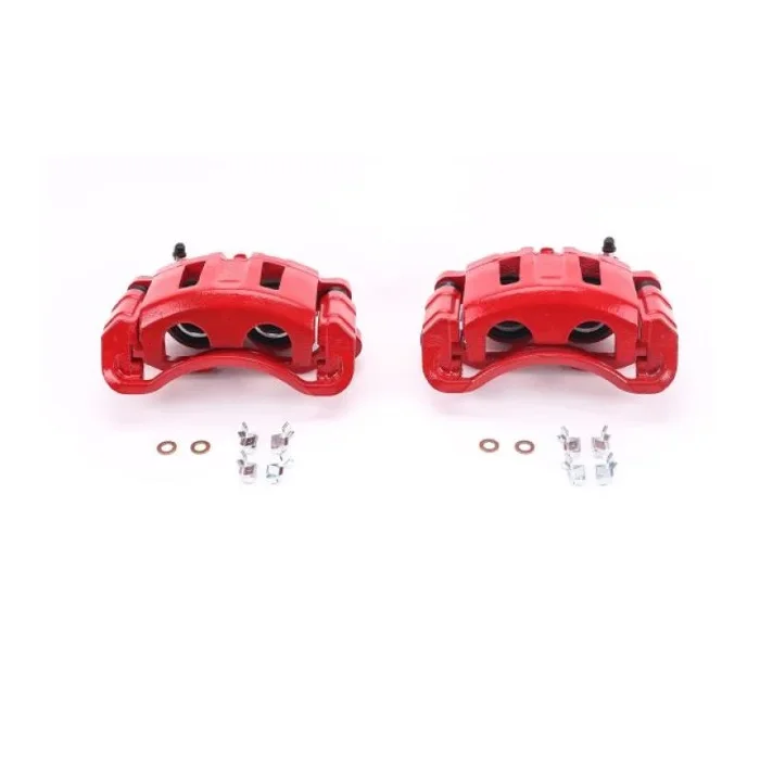 Power Stop 98-05 Chevrolet Blazer Front Red Calipers w/Brackets – Pair