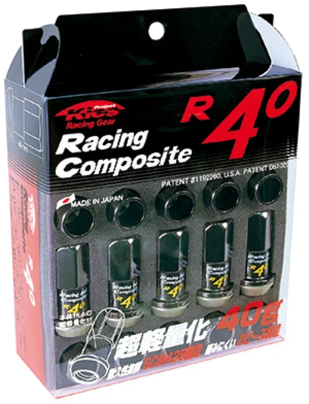 Project Kics 12×1.50 R40 Lug Nuts – Black (20 Pcs)2.4 lb