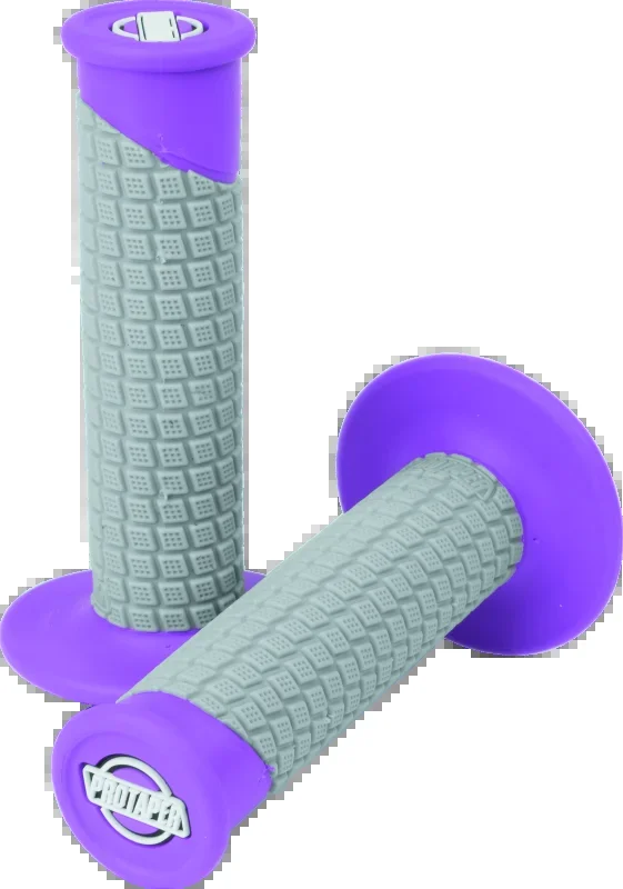 ProTaper Clamp-On Pillow Top Grips – Neon Purple/Gray