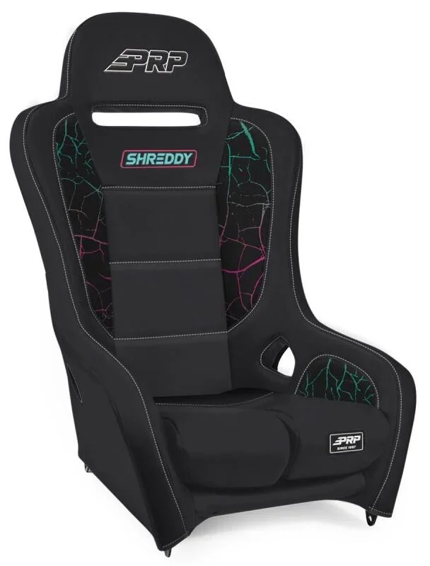 PRP Shreddy Edition Podium Suspension Seat – Cracked/Black