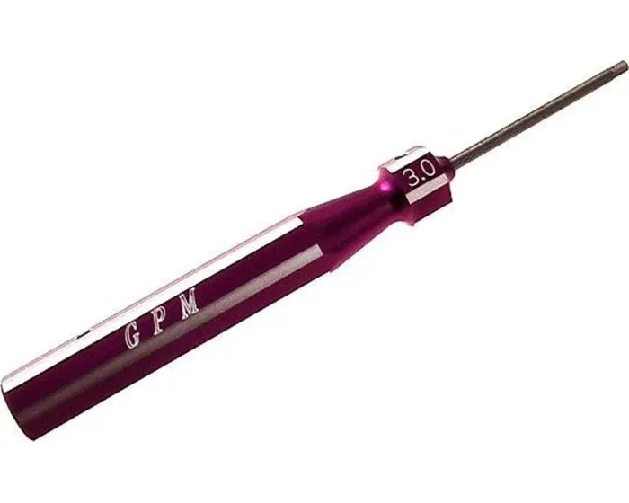 Purple 3mm Wrench Team GPM Logo