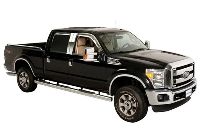 Putco 11-16 Ford SuperDuty – non Dually Stainless Steel Fender Trim