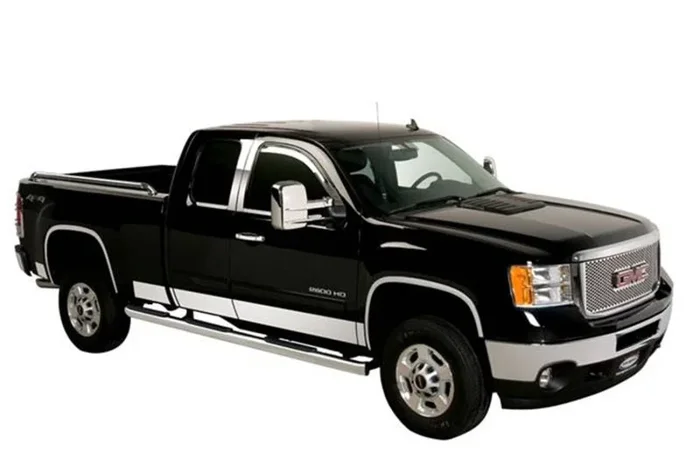 Putco 14-18 Chevy Silv LD – Crew Cab – 6.5in Bed – 10pcs – SS Rocker Panels