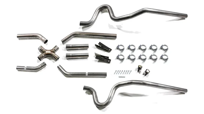 Pypes Performance Exhaust 64-72 GM A-Body 2.5in Crossmember Back Exhaust