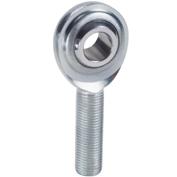 QA1 C Series 2-Pc Rod End – Male/Left Hand – .25in Bore x 1/4-28 – Carbon Steel0.04 lb