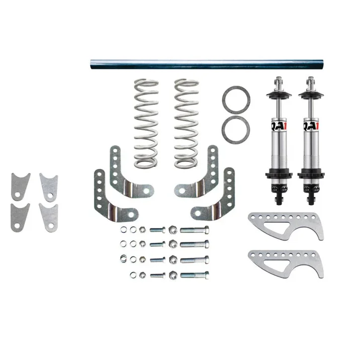 QA1 Pro Rear Weld-In Coil-Over System – Double Adj. – 12in x 150lbs/in – 3in Tube – Aluminum