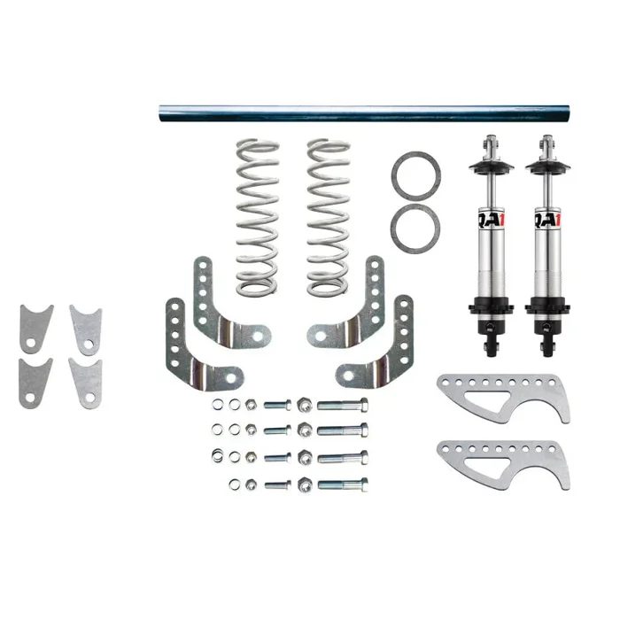 QA1 Pro Rear Weld-In Coil-Over System – Single Adj. – 12in x 100/200lbs/in – 3.25in Tube – Aluminum