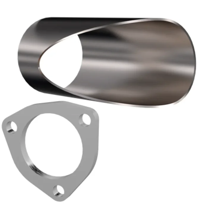 QTP 3in Weld-On QTEC DIY Cutout Pipe2.6 lb