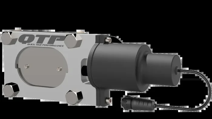 QTP Bolt-On QTEC Low Profile Oval Electric Cutout Valve5.6 lb