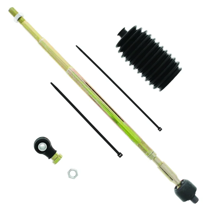 QuadBoss 12-14 Polaris RZR XP 4 900 Steering Rack Tie Rod Assembly Kit – Left Inner & Outer