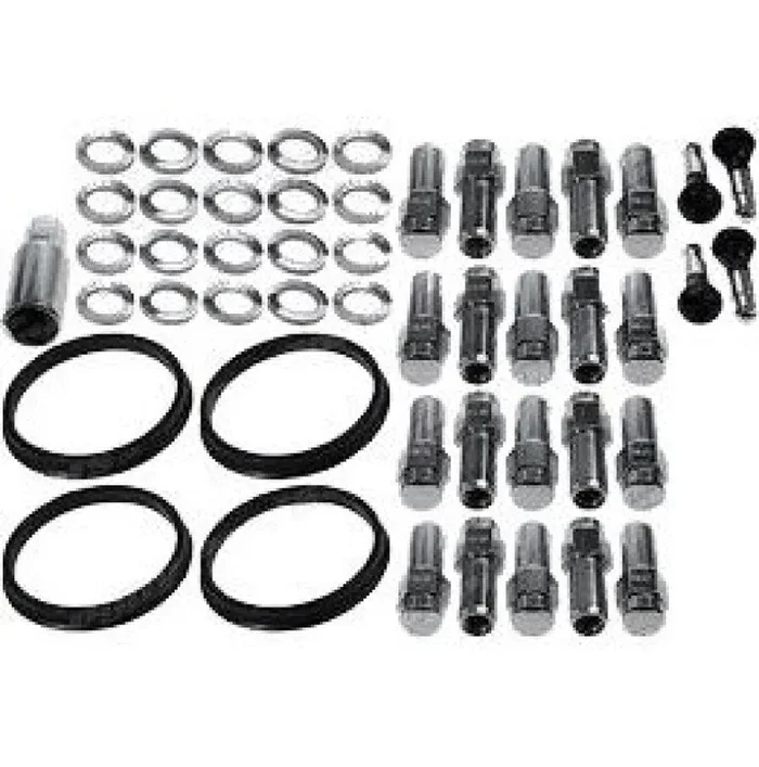 Race Star 14mm x 1.5 1.38in. Shank W/ 7/8in. Head Closed End 15+ Mustang Lug Kit – 20 PK