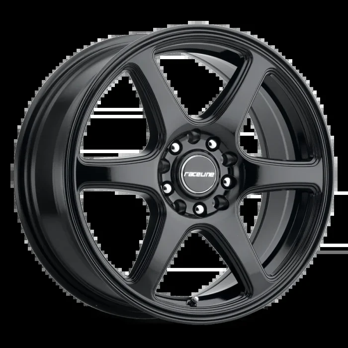 Raceline 146B Matrix 15x7in / 5×100/5×114.3 BP / 40mm Offset / 72.62mm Bore – Gloss Black Wheel