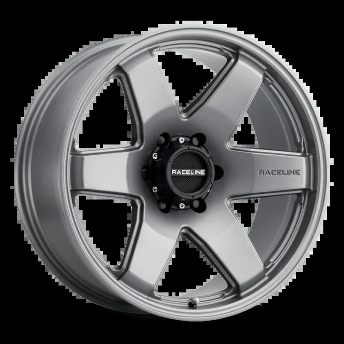 Raceline 942GS Addict 18x8in / 5×114.3 BP / 35mm Offset / 72.62mm Bore – Greystone Wheel