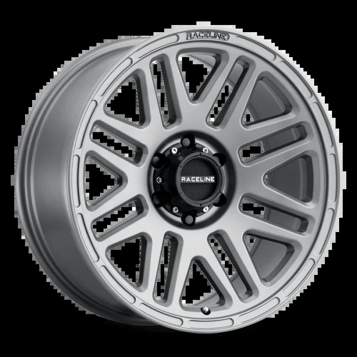 Raceline 944GS Outlander 20x9in / 6×139.7 BP / -12mm Offset / 106.1mm Bore – Greystone Wheel