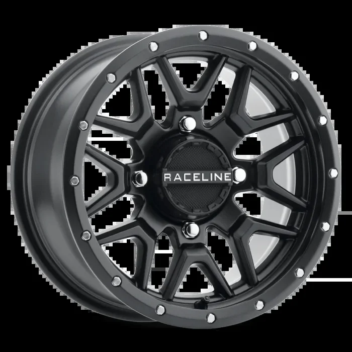 Raceline A94B Krank 14x7in / 4×156 BP / 10mm Offset / 132.5mm Bore – Satin Black Wheel