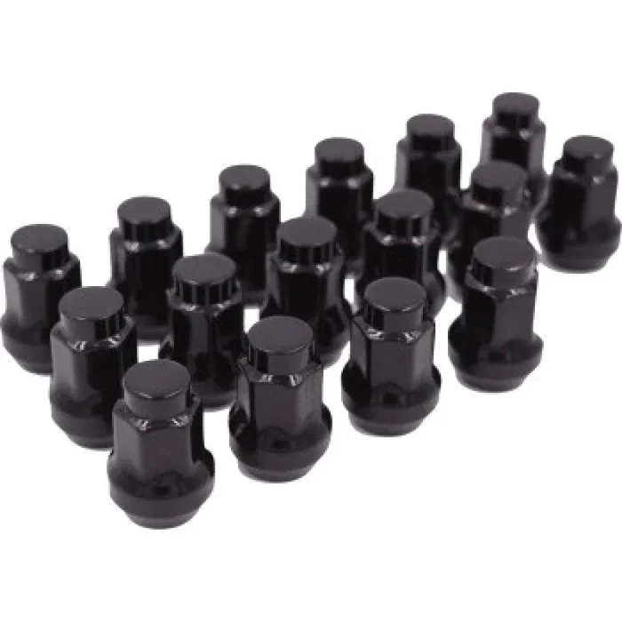 Raceline Conical Lug Nuts – 10mm x 1.25 – 16 Pack – Black