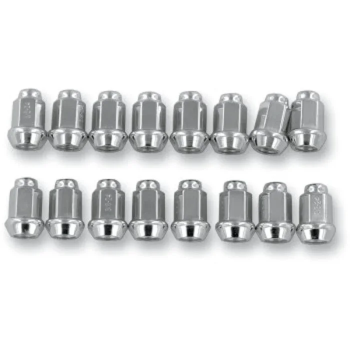 Raceline Conical Lug Nuts – 10mm x 1.25 – 16 Pack – Chrome