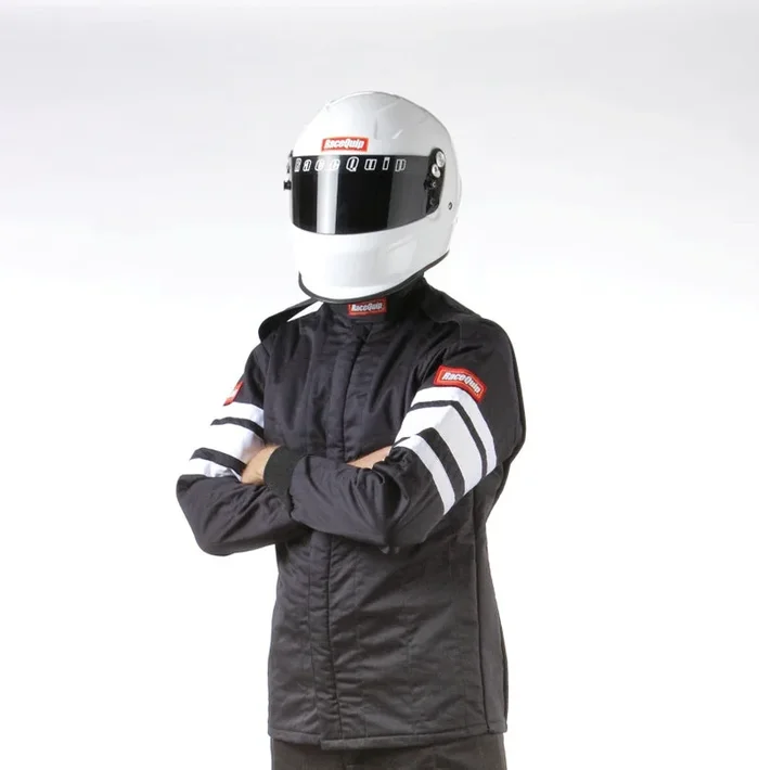RaceQuip Black SFI-5 Jacket – Medium