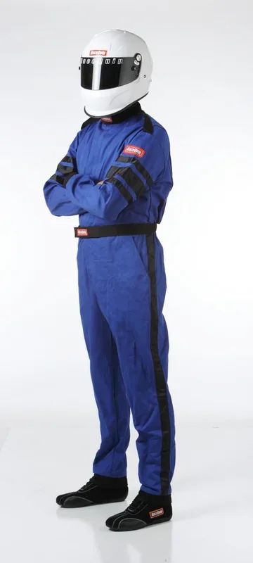 RaceQuip Blue SFI-1 1-L Suit – 2XL3.7 lb