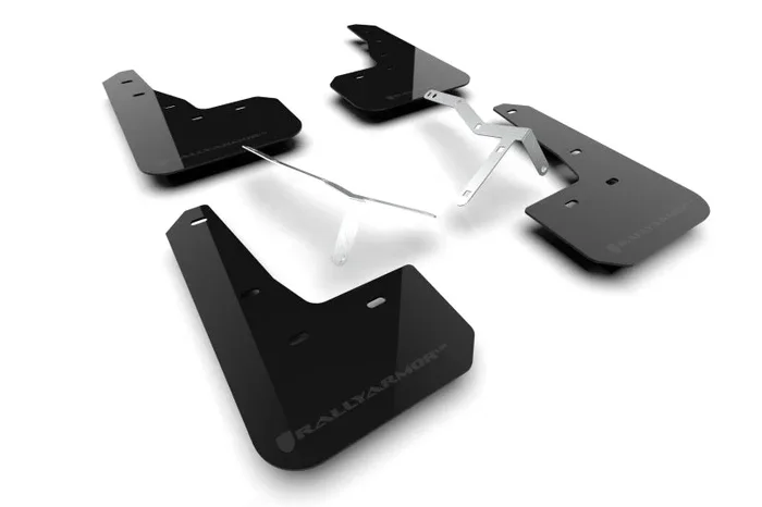 Rally Armor 23-25 Acura Integra A-Spec Black UR Mud Flap W/Dark Grey Logo (No Drill Req)2.4 lb