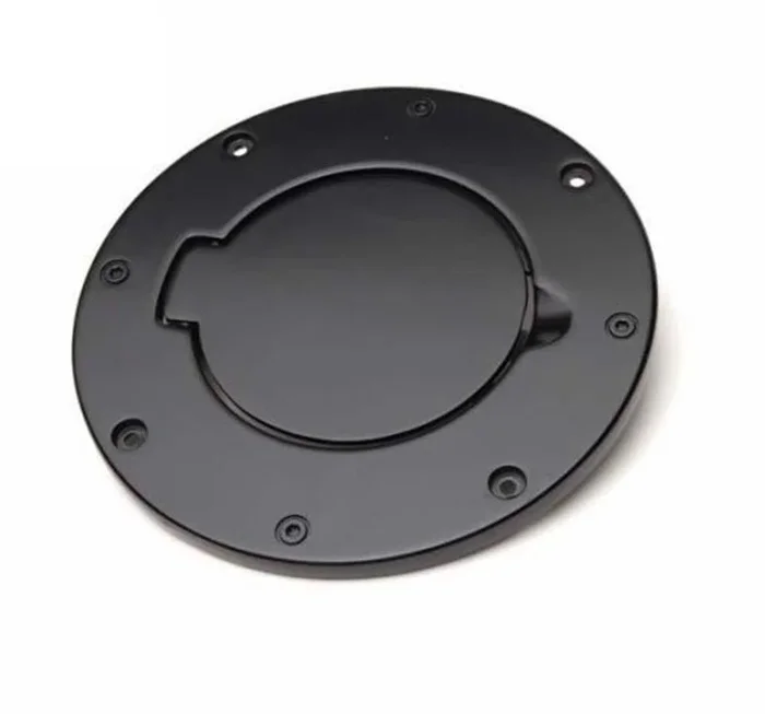 Rampage 2007-2018 Jeep Wrangler(JK) Billet Style Gas Cover – Black1.0 lb