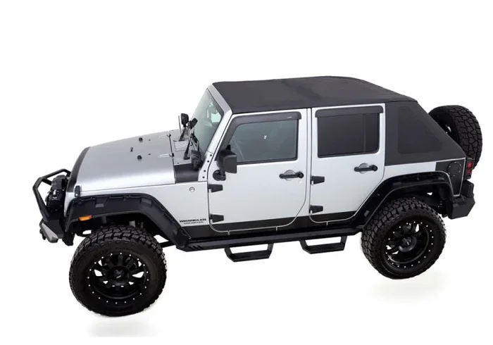 Rampage 2007-2018 Jeep Wrangler(JK) Trailview Fastback – Black Diamond (2 Door)