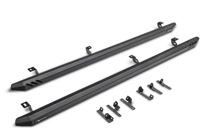 Rampage 2020+ Jeep Gladiator (JT) Rock Rail Nerf Bar – Black