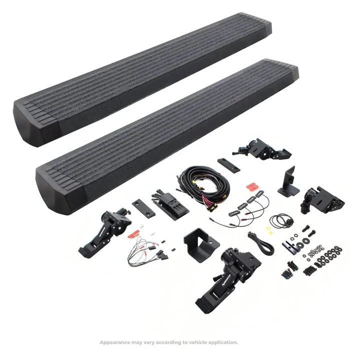 RealTruck 07-17 Jeep Wrangler 4dr VoltStep Electric Running Board Kit (Cut Req.) – Bedliner Coating