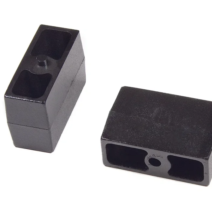 Rear Lift Blocks – Flat – 5/8 In Pin – Cast Iron – 4 Inch Lift – Universal Fitment19.3 lb
