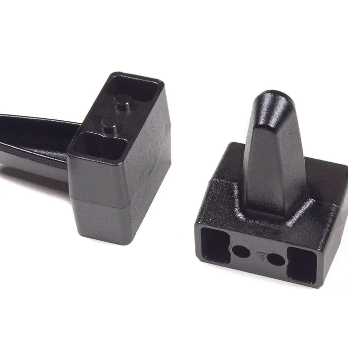 Rear Lift Blocks W/ Wing – Steel – 5 Inch Lift – Ford F250/F350 Super Duty (08-12)46.7 lb