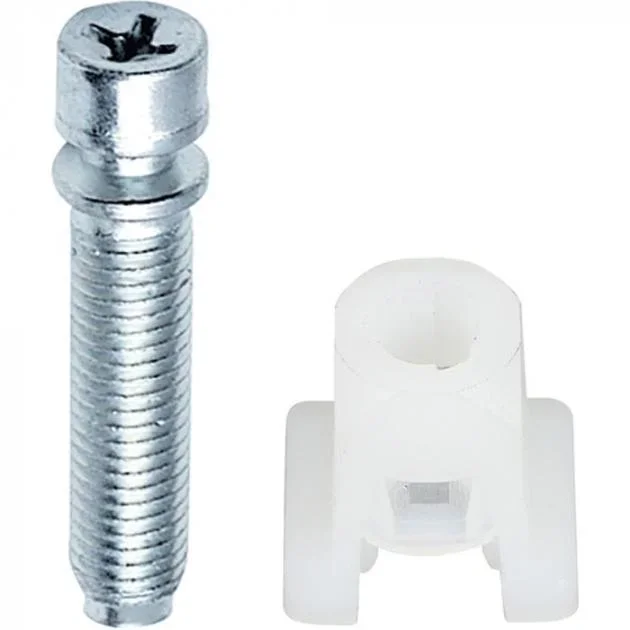 Redline Restomotive® 1962-1968 GM Car and Truck Headlight Adjustment Screw with Nylon Nut 1/4″-28 x 1-1/2″