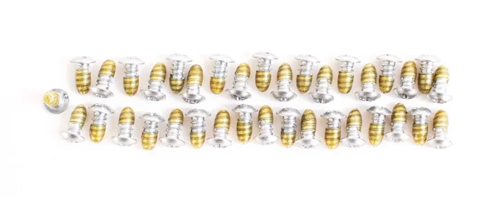 Redline Restomotive® 1964-1969 Dodge / Plymouth A & B Body 36 Piece Wheel Opening Molding Screw Set