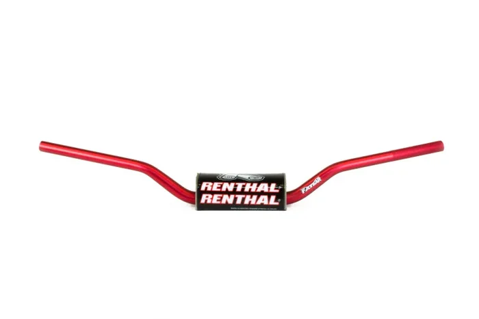 Renthal 04-20 Honda/Kawasaki RC Fatbar – Red