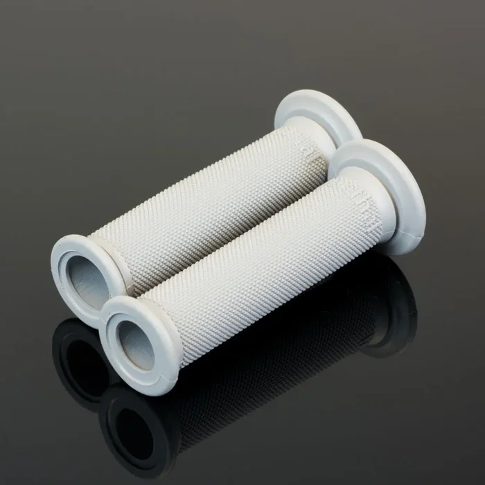 Renthal Road Race Grips Soft Short Diamond – Light Grey