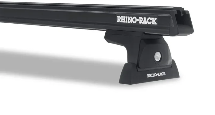 Rhino-Rack Heavy Duty 54in Pad Mount 2 Bar Roof Rack – Black