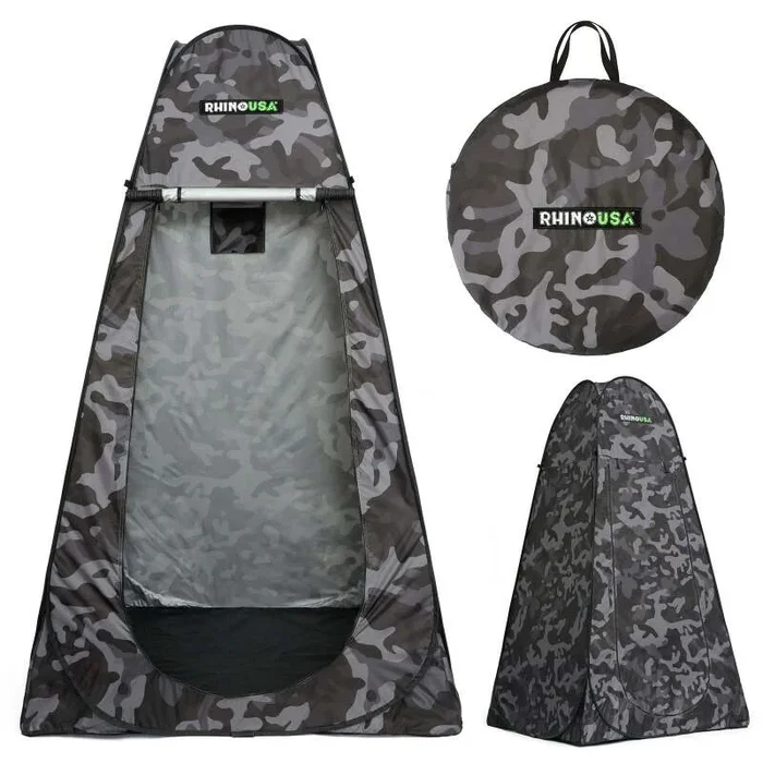 Rhino USA Popup Privacy Tent – Camo