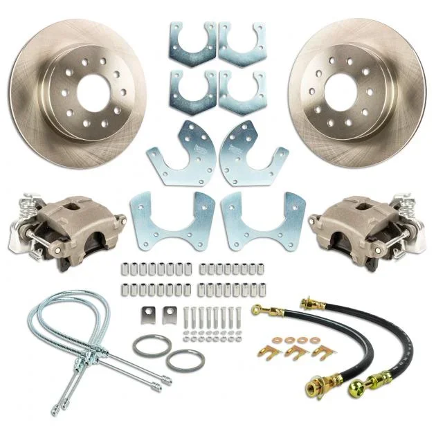 Right Stuff Ford 8″ Large Bearing Or 9″ Rear W/Small Bearing, Rear Disc Brake Conversion Kit ZDCRD02