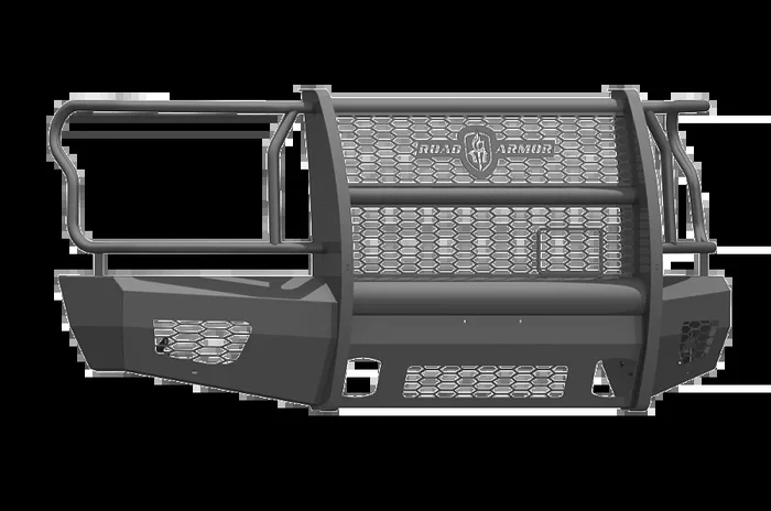 Road Armor 15-17 Ford F-150 Vaquero Front Non-Winch Plate – Tex Blk