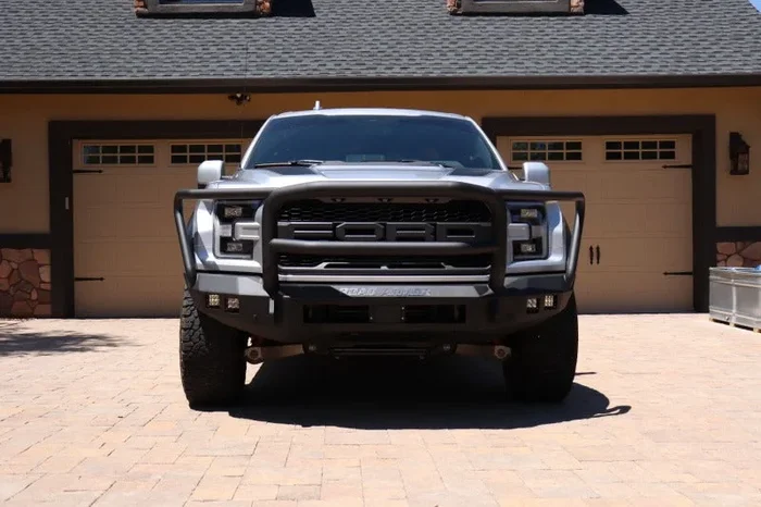 Road Armor 17-20 Ford Raptor Stealth Front Bumper w/Lonestar Guard – Tex Blk